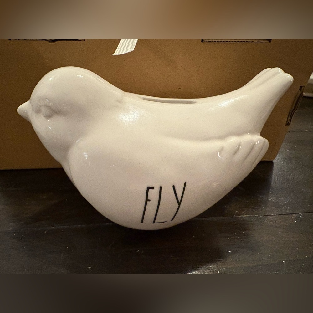 Rae Dunn Cream Ceramic Bird Figurine
